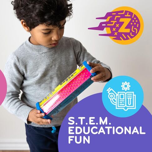 Mobi Zoomi Hexagon Maze Puzzle Game - 3D Hexagon Maze Gravity Ball Game for Toddlers and Kids, Brain Teaser Puzzles, Fidget Toy for Motor Skills and Coordination - Toddler Toys for Ages 4+ in Kuwait