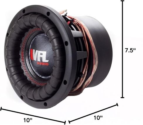 VFL 8" Competition Woofer 1200W 4 Ohm DVC in Saudi Arabia
