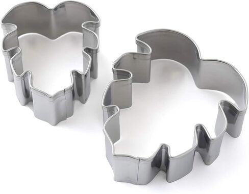Craft Smart Monstera Leaf Clay Cutter Set – 2 Assorted Metal Cutters per Set for Polymer Clay Projects, 12 Pack (24 Cutters Total) in Kuwait