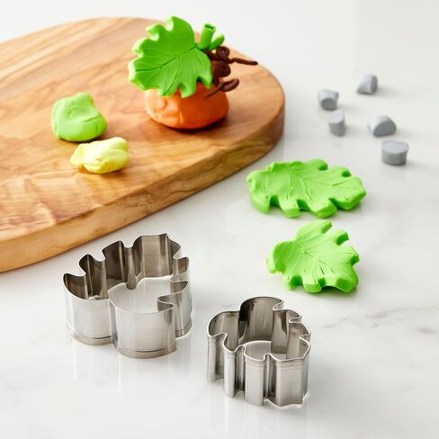 Craft Smart Monstera Leaf Clay Cutter Set – 2 Assorted Metal Cutters per Set for Polymer Clay Projects, 12 Pack (24 Cutters Total) in Kuwait