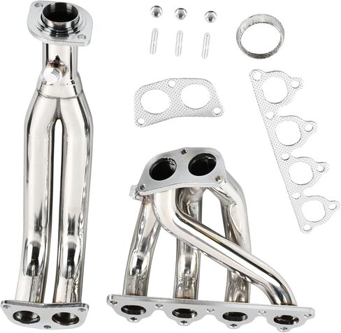 رأس العادم متوافق مع 1988-2000 Honda Civic D-series EJ EG EH EK D15 1988 1989 1990 1991 1992 1993 1994 1995 1996 1997 1998 1999 2000 in Kuwait
