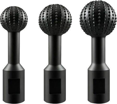 AUPREX Ball Gouge لمطحنة الزوايا، 40 مم، أدوات نحت الطاقة لتشكيل الخشب، ملحقات مطحنة الزوايا لمطاحن 4 1/2 و5 بوصة بخيوط 5/8-11 in Kuwait