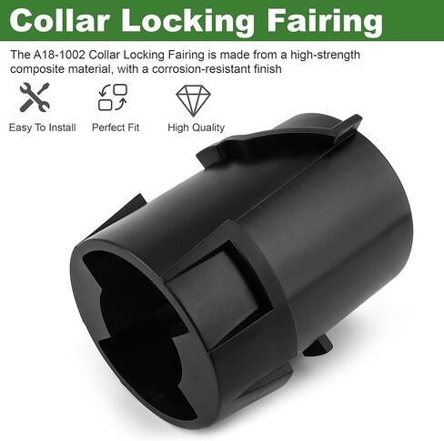 A18-1002 Locking Fairing Collar for Kenworth T660 T680 & Peterbilt Trucks, High-Strength Composite Fairing Stabilizer in Kuwait