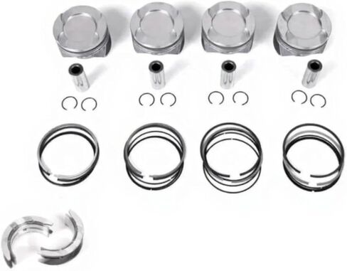 RACEORLY Oversized Piston +0.5mm & Bearing CR 10:1 Compatible for BMW 328i 528i X3 N20B20A 11258606459 OEM Spec Drop-in Fit in Kuwait