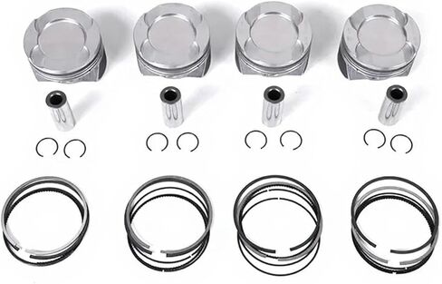 RACEORLY Oversized Piston +0.5mm & Bearing CR 10:1 Compatible for BMW 328i 528i X3 N20B20A 11258606459 OEM Spec Drop-in Fit in Kuwait