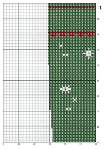 CrossStitchStyleArte أنماط عبر غرزة للبالغين، تخزين الحيوانات الأليفة عيد الميلاد شخصية، من السهل عد أنماط التطريز بسيطة للمبتدئين، لطيف سانا كلوز الملاكم الكلب تصميم DIY in Kuwait