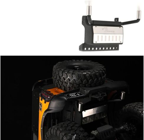 ماسورة عادم محاكاة معدنية 1/10 مع خزان الوقود لـ Traxxas TRX4 Bronco 2021 in Kuwait