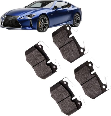 Rear Disc Brake Pad Set for Lexus RC F 2015 2016 2017 2018 2019 2020 2021 2022 2023 1 Pcs in Kuwait