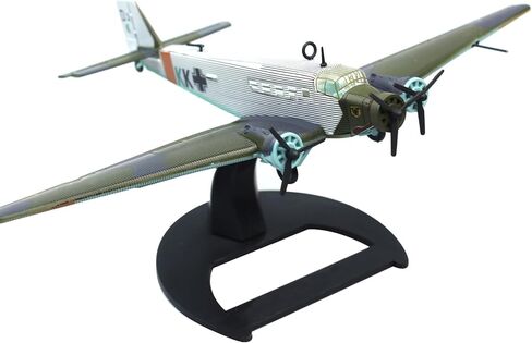 نموذج طائرة نقل من خليط معدني Luftwaffe Junkers Ju-52/3M بمقياس 1:144، طائرة من خليط معدني لعرض المجموعة in Kuwait