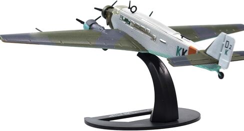 نموذج طائرة نقل من خليط معدني Luftwaffe Junkers Ju-52/3M بمقياس 1:144، طائرة من خليط معدني لعرض المجموعة in Kuwait
