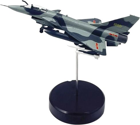 Alloy Chinese Air Force J-10 Vigorous Dragon Fighter Model 1:144 Scale, Alloy Aircraft Model for Collection Displaying new in Kuwait