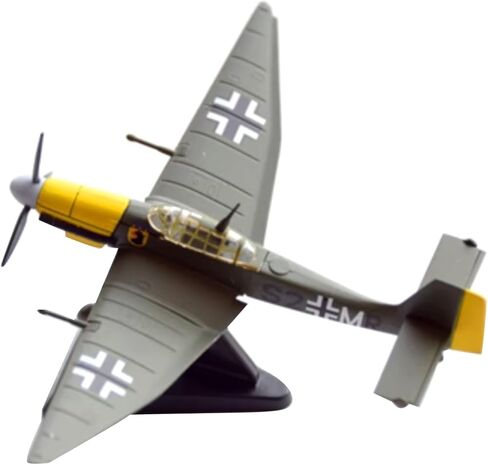 Alloy WWII Germany Junkers JU-87 Stuka Bomber Model 1:110 Scale, Alloy Aircraft Model for Collection Displaying in Kuwait