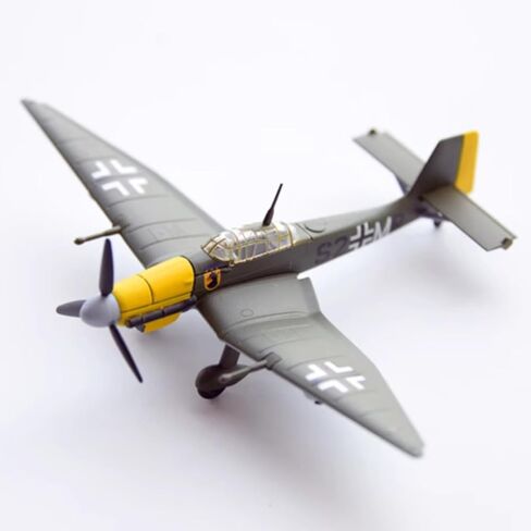 Alloy WWII Germany Junkers JU-87 Stuka Bomber Model 1:110 Scale, Alloy Aircraft Model for Collection Displaying in Kuwait
