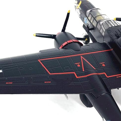 CHICHIYANG 1:72 Simulation WWII USA Air Force P-61B Black Widow Fighter Model Alloy Aircraft Model in Kuwait