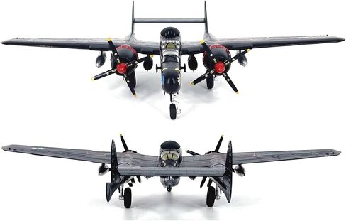 CHICHIYANG 1:72 Simulation WWII USA Air Force P-61B Black Widow Fighter Model Alloy Aircraft Model in Kuwait