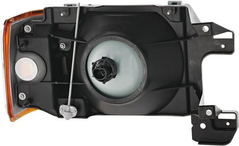 مصباح أمامي جانبي للسائق من Garage-Pro لسيارة Ford F-150 1987-1991 هالوجين مع لمبة (مصابيح) مع مصباح علامة جانبية، مع زخرفة من الكروم يستبدل # E9TZ13008F JCW20-1609-00GP in Kuwait