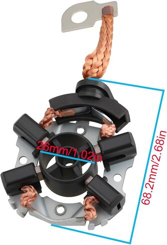 حامل فرشاة الكربون لمحرك التشغيل 1004336506 1004336519 0001106402 متوافق مع Bosch in Kuwait