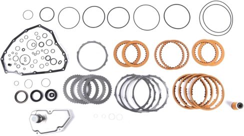 JF015E RE0F11A CVT Auto Transmission Master Rebuild Kit with Filter Clutch Disc Fits for CUBE 2010-2015 L3 1.2L, Fits for NV200 2013-2015 L4 1.5L, Replace OE JF015E RE0F11A in Kuwait