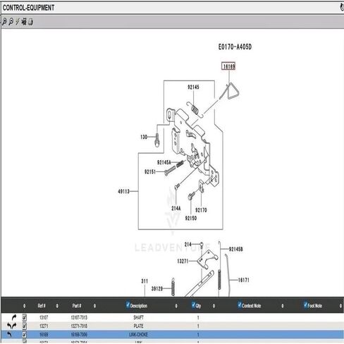 بديل لكاواساكي أصلي 16169-0009 16169-0006 وصلة الاختناق FH601V FH641V FH680V OEM in Kuwait