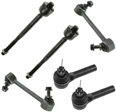 طقم التوجيه والتعليق الأمامي المكون من 6 قطع متوافق مع موديلات GMC Canyon وChevrolet Colorado 2004-2005 Torsion Bar in Kuwait