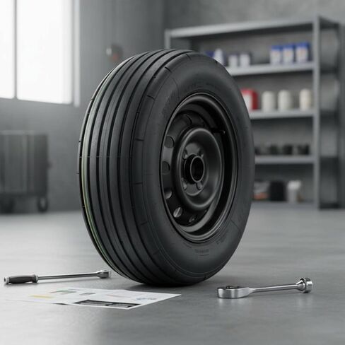 Tubeless Tire Heavy Duty 6 Inch Go Vehicle Part for DIY Builders, 13x5.00-6 in Saudi Arabia