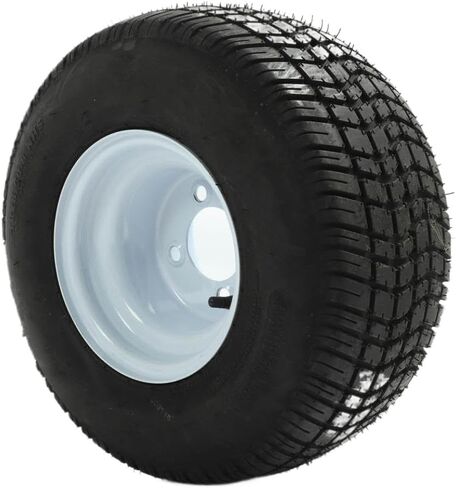 مجموعة إطارات وعجلات العربة مقاس 18x8.50-8 مطاطية متوافقة مع عربات E-Z-GO in Kuwait