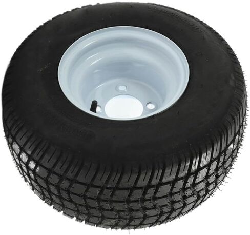 مجموعة إطارات وعجلات العربة مقاس 18x8.50-8 مطاطية متوافقة مع عربات E-Z-GO in Kuwait