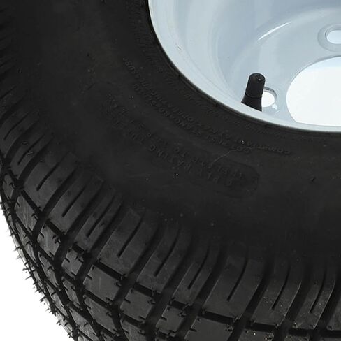 مجموعة إطارات وعجلات العربة مقاس 18x8.50-8 مطاطية متوافقة مع عربات E-Z-GO in Kuwait