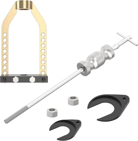 Universal CV Axle Removal Tool Set with Inner CV Axle Puller Tool with 5/8"-18 Slide Hammer and 3.75 inch CV Axle Shaft Puller Tool Kit and Pry Bar Wrench Adaptor Head in Saudi Arabia