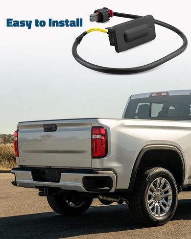 Liftgate Tailgate Release Switch Fit for Chevy Silverado 1500 2500 HD 3500 HD Blazer GMC Sierra 1500 2500 3500 HD Hummer EV Rear Trunk Lid Latch Button in Kuwait