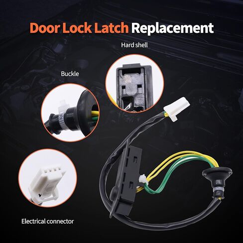 مفتاح تحرير الفتحة الخلفية HiSport 25380-4BA1A - متوافق مع Nissan Rogue 2.0L 2.5L 2014-2020، مفتاح غطاء صندوق السيارة الخلفي يحل محل 253804BA1A in Kuwait