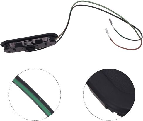 901-470 Trunk Tailgate Release Switch Compatible with Chrysler Town Country 05-10 Voyager 05-08 fit for Dodge Caravan 05-07 Grand Caravan 05-10 Release Switch Replace# 5019203AA 5080529AA in Kuwait