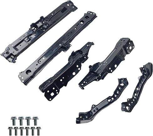 مجموعة دعم الرادياتير 532010A905 TO1225529، متوافقة مع Toyota Corolla Cross 2022-2025، قلب دعم الرادياتير الحديدي الأسود in Kuwait