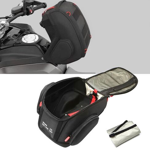 Motorcycle Fuel Tank Bag for R1300GS Adventure R 1300 GS ADV 2024 2025 Travel Storage Bag 12L Waterproof Nylon Black Backpack Portable Front Tool Bags Black in Kuwait