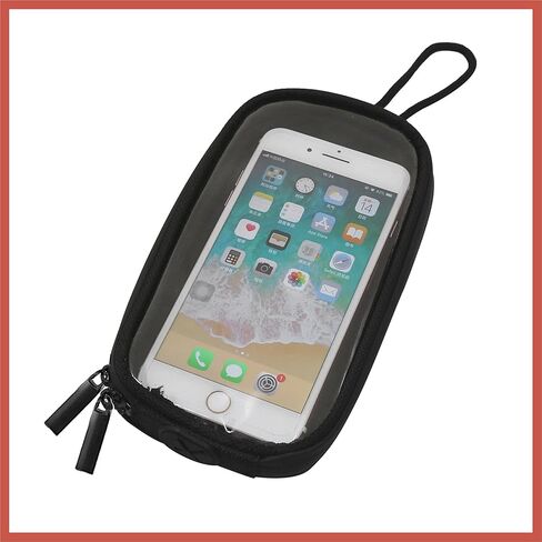 ACROPIX Universal 7'' Magnetic Tank Bag with Headphone Hole PU Leather Waterproof Motorbike Saddlebag for Motorcycle Car Parts in Kuwait