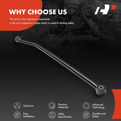A-Premium Rear Suspension Track Bar, Compatible with Jeep TJ Series Wrangler 1997-2006, TJ 1997-2006 in Kuwait