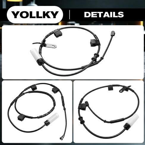 Front & Rear Brake Pad Wear Sensor Compatible for Mini Cooper R55 / R56 2010-2014 | Brake Pad Wear Indicators Replaces OE# 34356792572, 34356792573 | 2-Pack in Kuwait