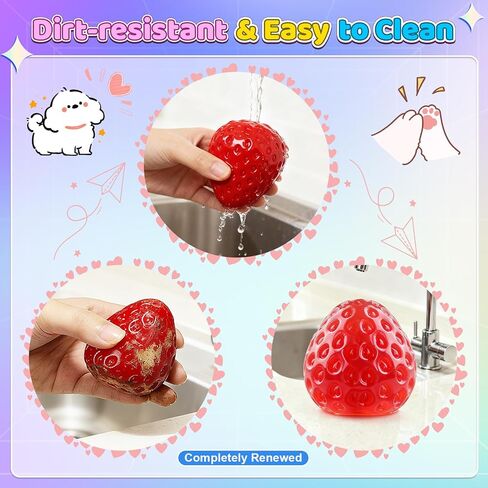 22PCS Squishy Toys, Adorable Squeeze Toys Set, Fidget Toys Kit for Kids & Adults, Squishies Ideal for Anxiety Stress Relief, Party Favors Classroom Birthday Gifts for Boys & Girls in Kuwait