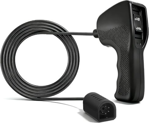 83665 Winch Remote Controller for Warn M8000 M10000 M12000 VR12000 Zeon 10S & XD9000i Winches, Winch Remote Control Hand held 5 Pin D Plug, Winch Hand Remote with Ergonomic Grip & 12Ft D-Shape Cable in Kuwait