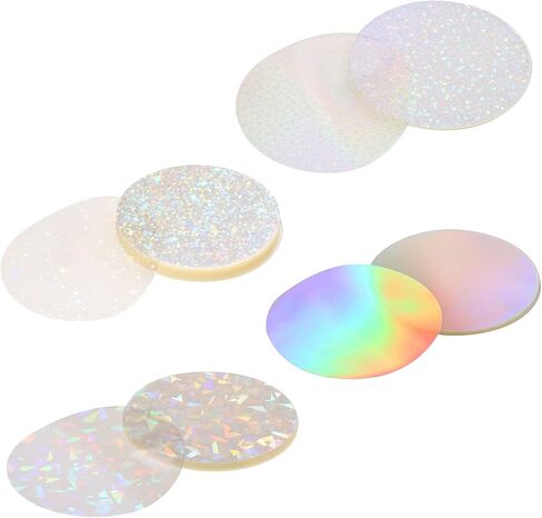 BEAMNOVA 400 Pcs Plastic Film for 58mm (2-1/4 in) Button Makers in Kuwait