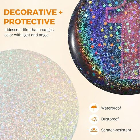 BEAMNOVA 400 Pcs Plastic Film for 58mm (2-1/4 in) Button Makers in Kuwait