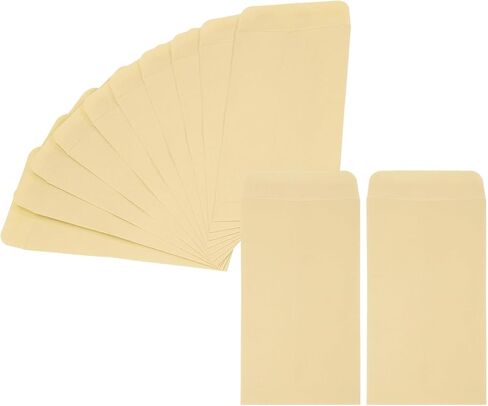 PATIKIL Money Envelope 6.5" x 3.5", 200Pcs Cash Envelopes Money Holder Bags Budgeting Saving Challenge Letter for Gift Coins Checks Tickets Jewelry Passport Card, Orange in Saudi Arabia