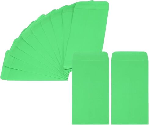 PATIKIL Money Envelope 6.5" x 3.5", 200Pcs Cash Envelopes Money Holder Bags Budgeting Saving Challenge Letter for Gift Coins Checks Tickets Jewelry Passport Card, Orange in Saudi Arabia