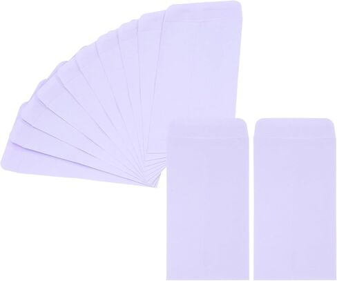 PATIKIL Money Envelope 6.5" x 3.5", 200Pcs Cash Envelopes Money Holder Bags Budgeting Saving Challenge Letter for Gift Coins Checks Tickets Jewelry Passport Card, Orange in Saudi Arabia