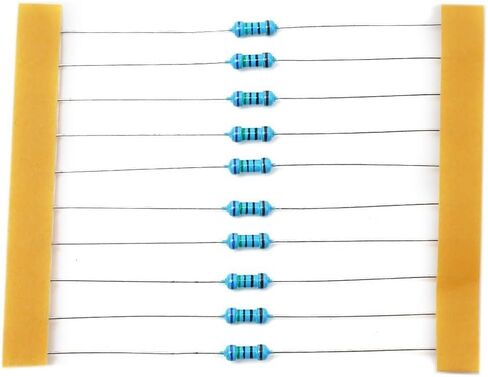 Model Railroad HO Scale LED Light Resistors for 12-16V AC/DC Power Supply Electronic Components for Street Lamps and Model Train Accessories(50Pcs) in Kuwait