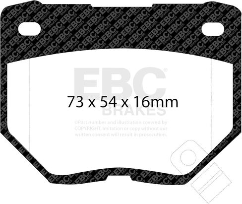 EBC Brakes DP2826 Greenstuff 2000 Series Sport Brake Pad in Kuwait