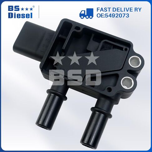 5492073 Exhaust Gas Recirculation Pressure Sensor EGR Differential Pressure Sensor 5MPP2-3 Compatible with Freightliner Gascadia Cummins in Kuwait