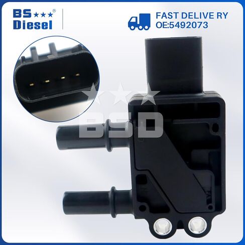 5492073 Exhaust Gas Recirculation Pressure Sensor EGR Differential Pressure Sensor 5MPP2-3 Compatible with Freightliner Gascadia Cummins in Kuwait