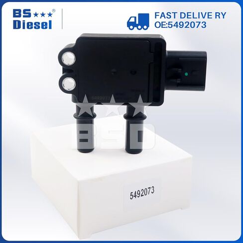 5492073 Exhaust Gas Recirculation Pressure Sensor EGR Differential Pressure Sensor 5MPP2-3 Compatible with Freightliner Gascadia Cummins in Kuwait