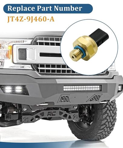JT4Z-9J460-A مستشعر ضغط إعادة تدوير غاز العادم يناسب Ford F-150، Edge، Ranger، Escape، Explorer، Bronco، Sport، Mustang، وكذلك Lincoln Nautilus (2019-2020) وCorsair (2021) in Kuwait